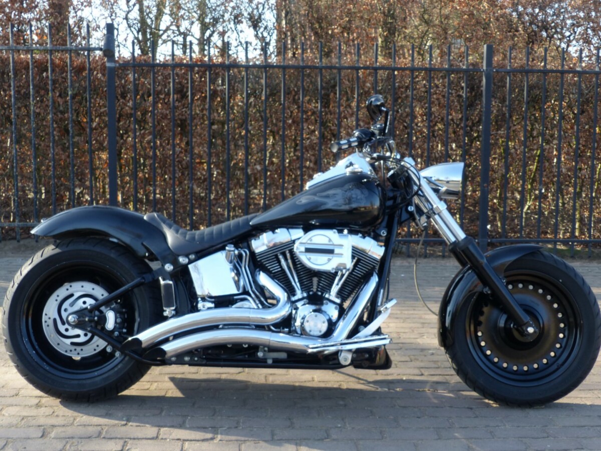 Tweedehands Harley Davidson Fat Boy 1450 Verbouwd Kopen Motomarkt Vrints